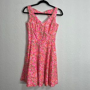 NWT Lily Pulitzer Fiesta Pink Everything Nice Freja dress Coastal Preppy Vacay